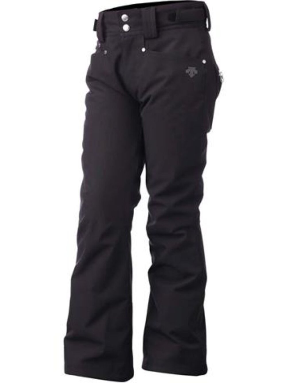 Descente Selene JR Pant Girls Size 12 Black Ski Snowboard Insulated Water Resist